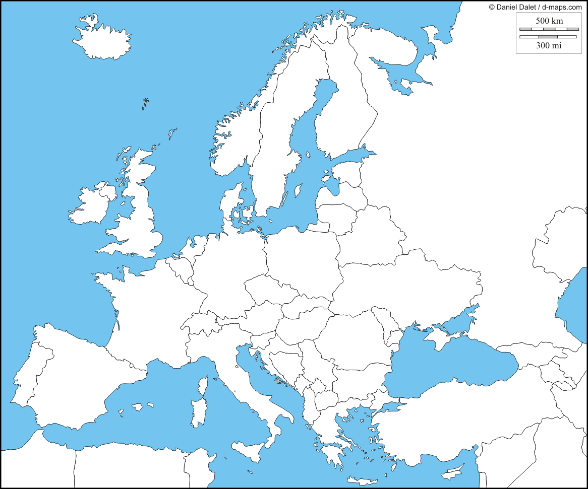 Información E Imágenes Con Mapas De Europa Fisico