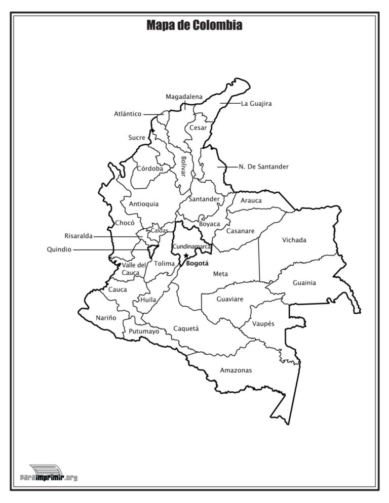 Informaci N E Im Genes Con Mapas De Colombia Pol Tico F Sico Y Para