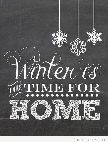 Hello-December-Hello-Winter-its-time-for-home-quote
