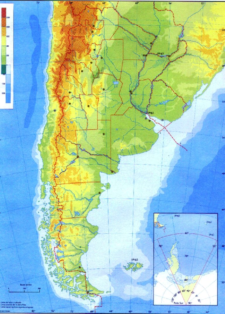 Mapas De Argentina Político Y Físico Para Descargar E Imprimir 2789