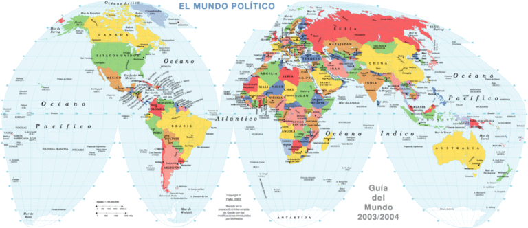 Mapamundis Políticos Con Nombres Para Descargar E Imprimir 2198