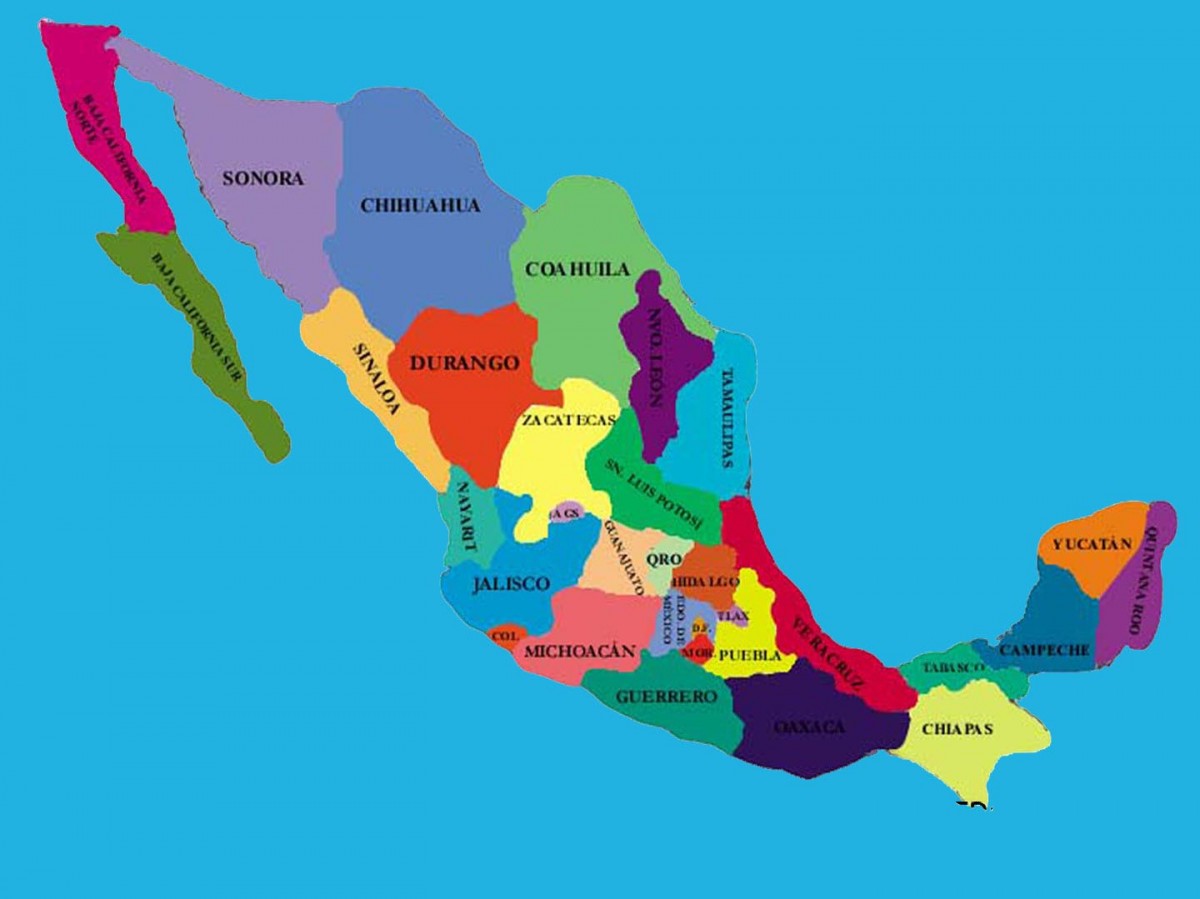 La Mapa De Mexico 7617
