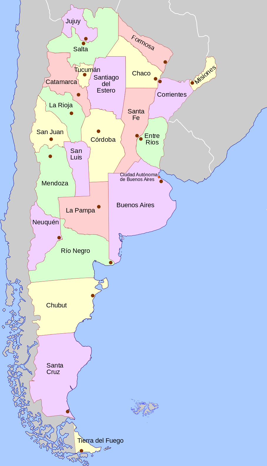 Mapa De Argentina Con Nombres Provincias Y Capitales Para Descargar E My Xxx Hot Girl 3995