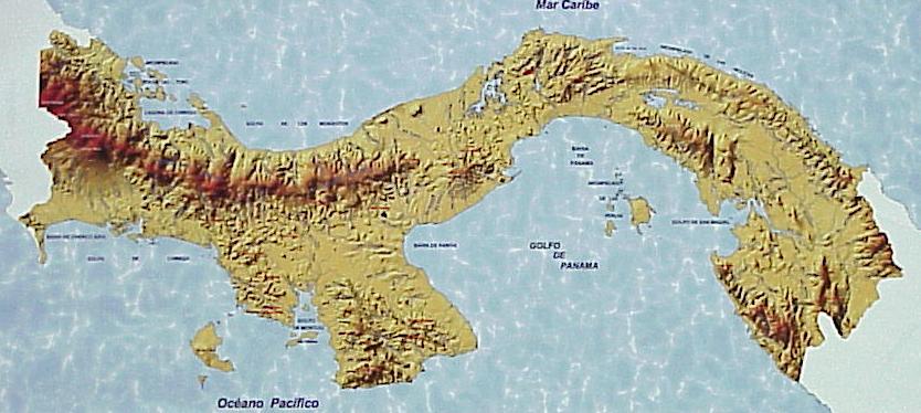 Mapa De Panamá Con Nombres Provincias Y Distritos 【para Descargar E Imprimir】 0446