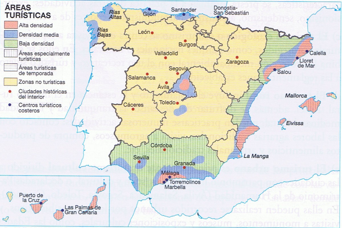Mapa De Espana Para Ninos