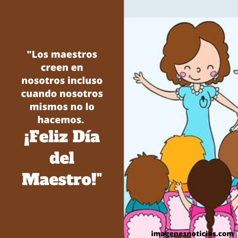 Día del Maestro 2024 Frases de Feliz día para agradecer